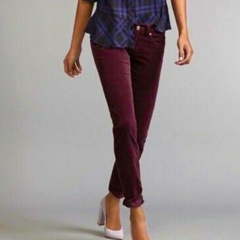 CAbi Vino skinny corduroys